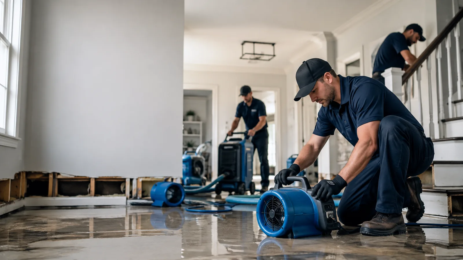 Water Damage Restoration in Wells, TX near me